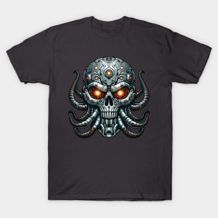 Biomech Cthulhu Overlord S01 D09 T-Shirt